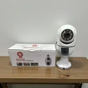 Full Color Mobile Monitoring Dual Lens PTZ WiFi Bulb Camera