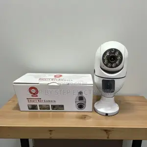 Full Color Phone App Control Dual Lens PTZ WiFi Bulb Camera
