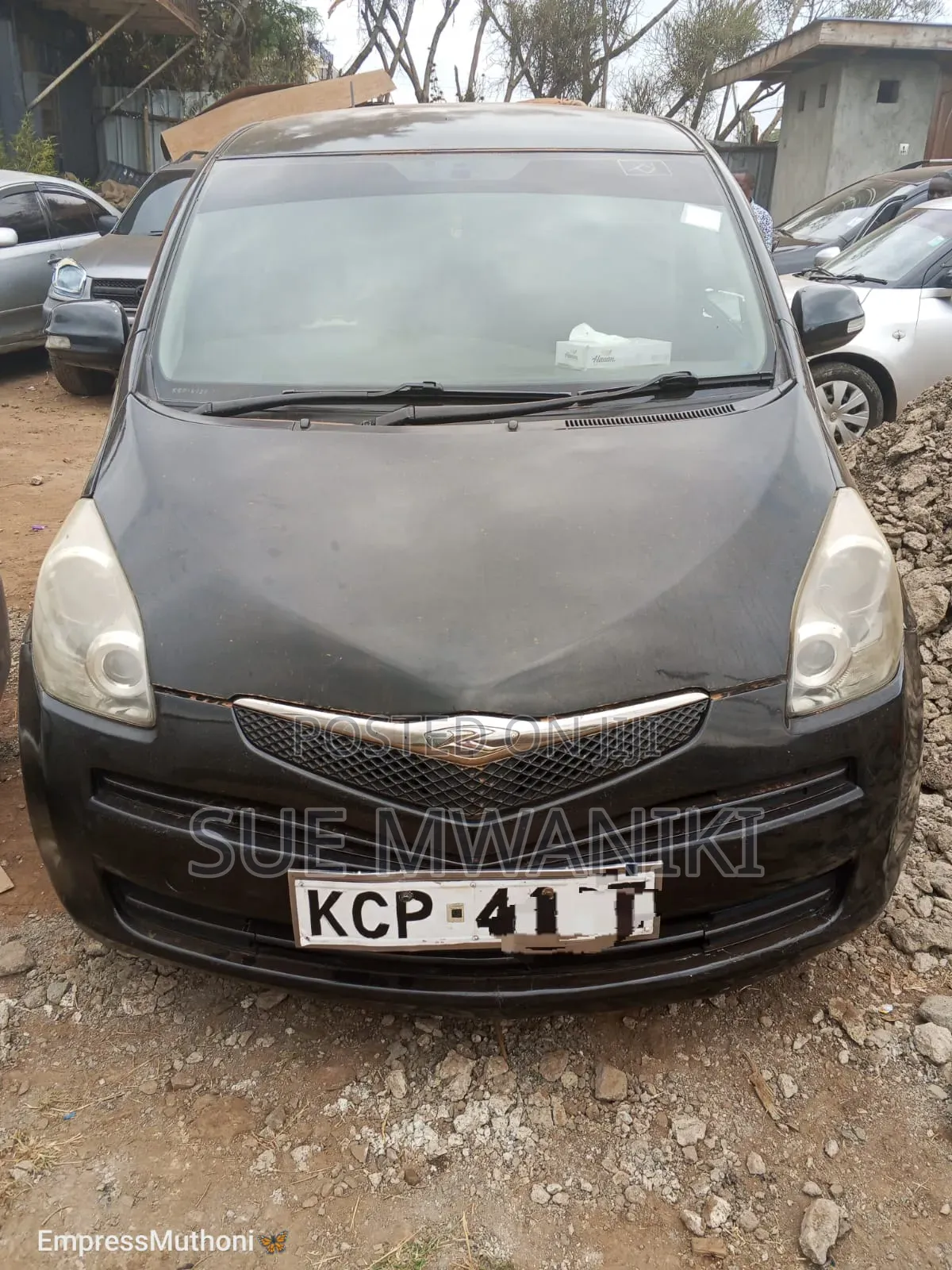 Toyota Ractis 2012 Black