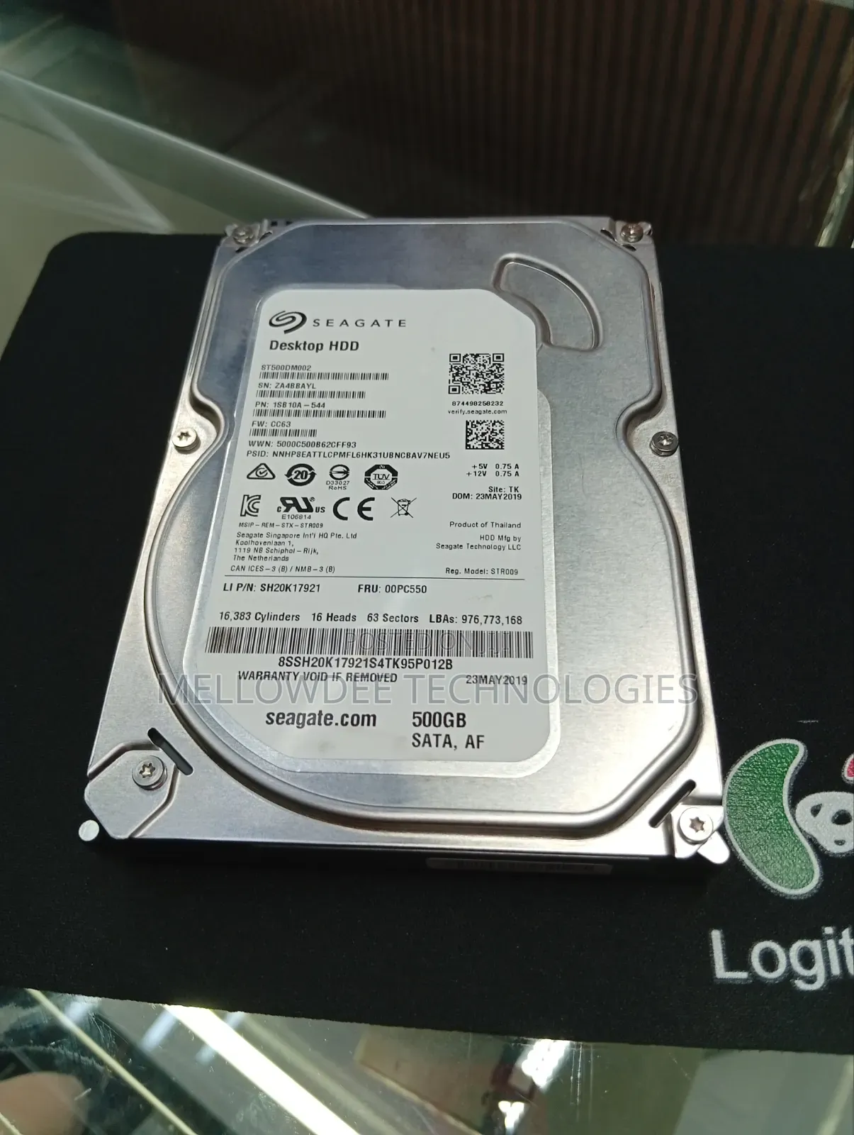 Desktop Hard Drive 500GB
