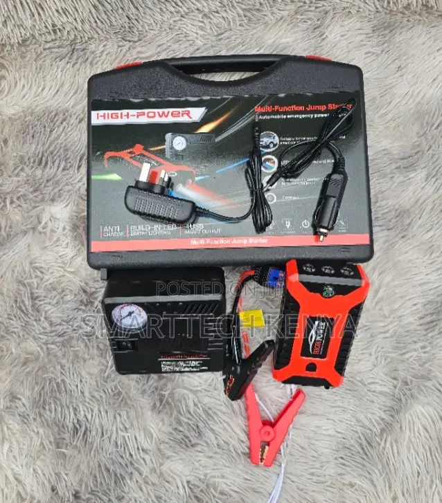 Jump Starter Kit,Professional-Grade Jump Starter Kit – Compact Power