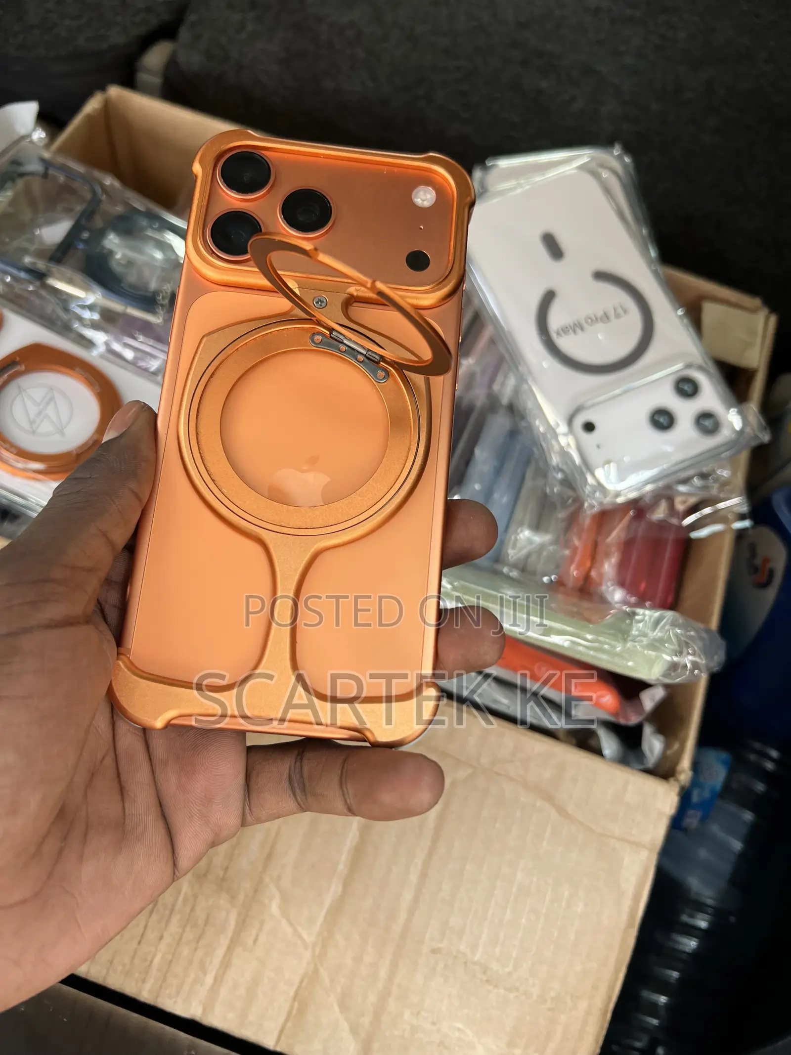 iPhone 17-Pro Max Metal Frame Cover