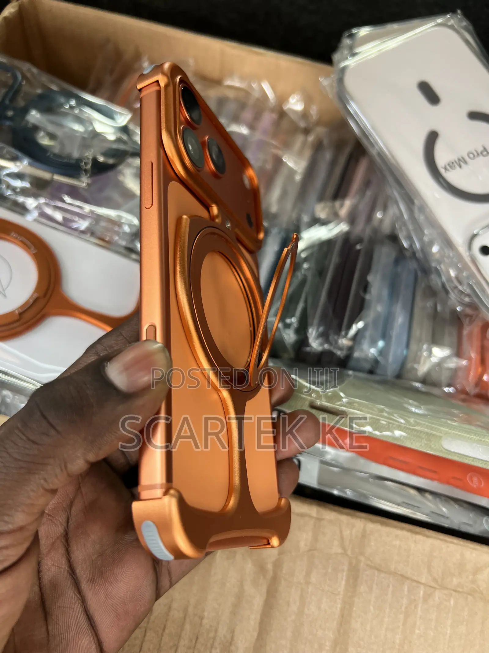 iPhone 17-Pro Max Metal Frame Cover