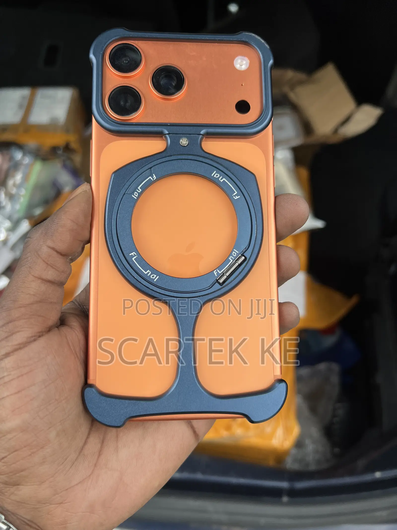 iPhone 17-Pro Max Metal Frame Cover