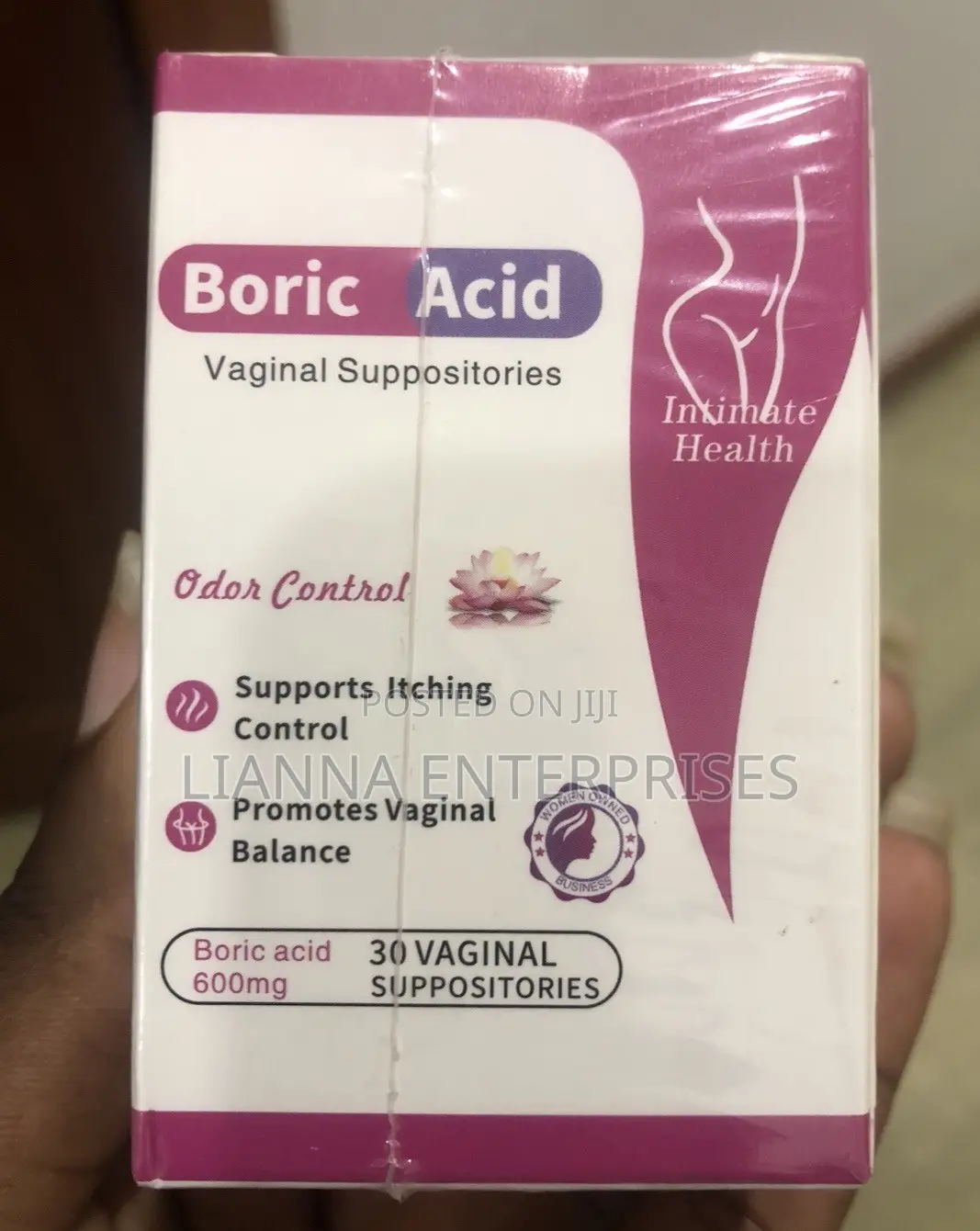 Boric Acid Vaginal Suppositories