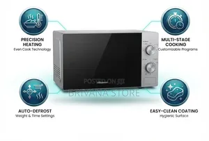 Hisense 20L Manual Microwave Oven – Easy Controls Defrost Function