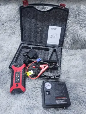 Jump Starter Kit With Manual Compressor 99800mah