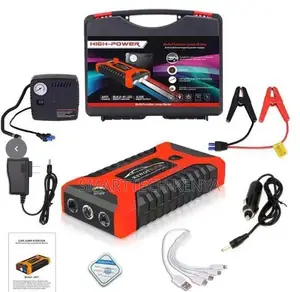 Jump Starter Kit With Manual Compressor 99800mah