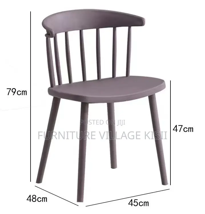 Home Furniture; Solid Plastic Dinning Seat