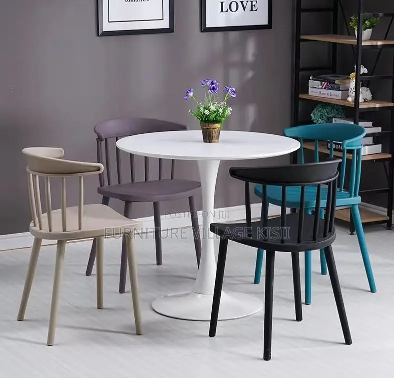 Home Furniture; Solid Plastic Dinning Seat