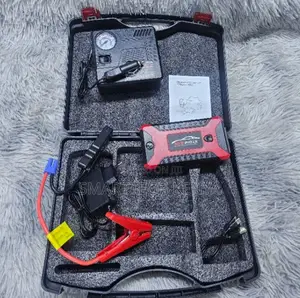 99800mAh Car Jump Starter With Air Compressor Power Bank 12V