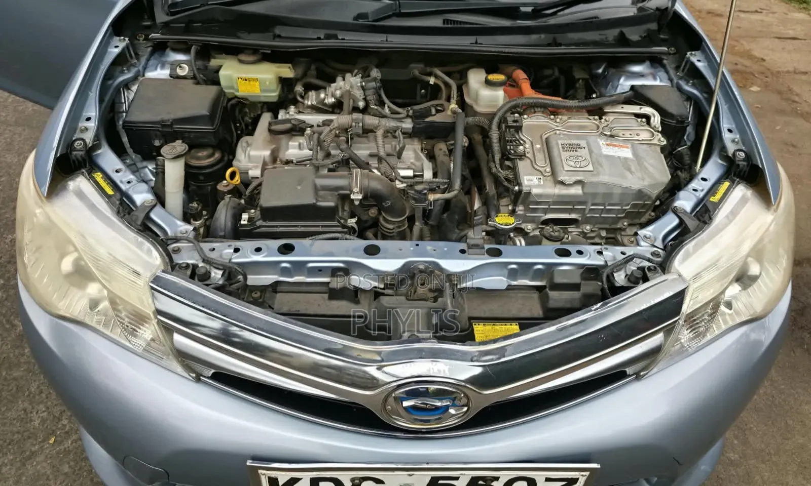 Toyota Axio 2014 Blue