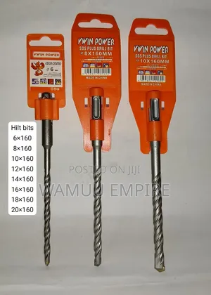 VWIN POWER SDS Plus Drill Bits, 160mm 450mm