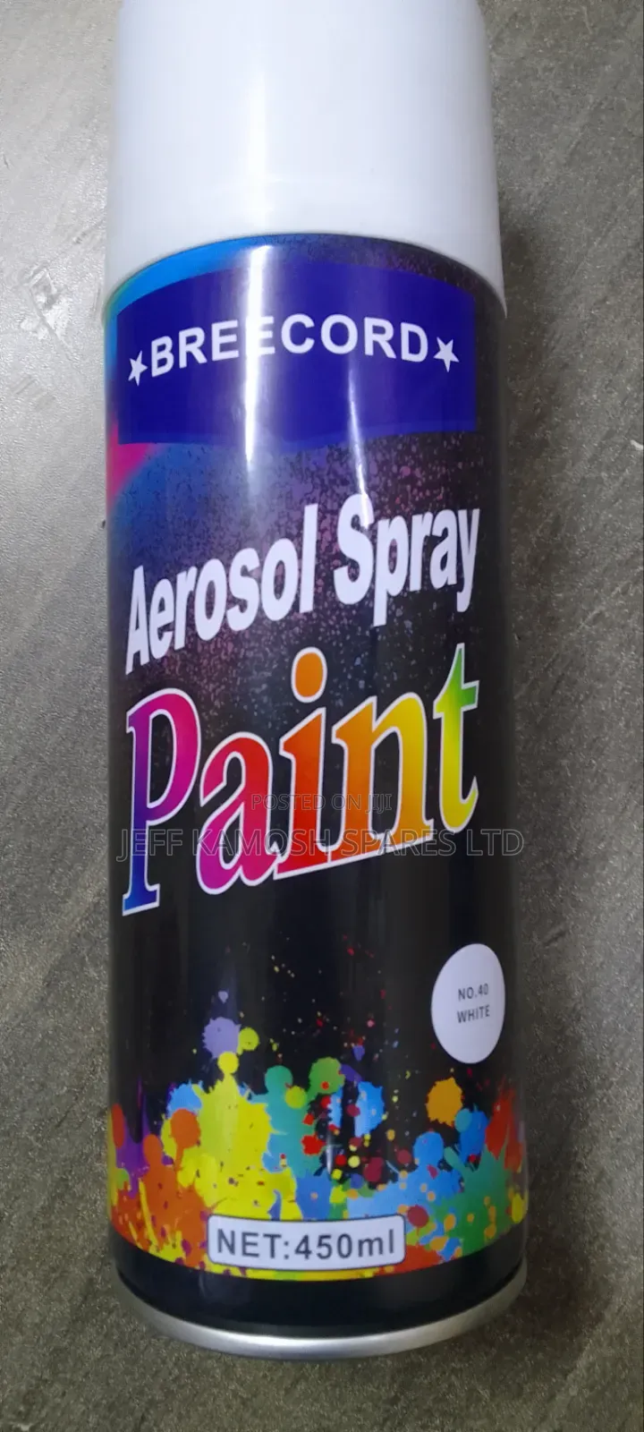 Aerosol Spray Paint 450ml All Colours Available