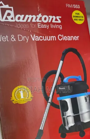 Ramtons 21l Stainless Steel Vaccum Cleaner