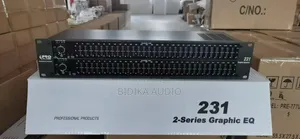 DBX 231 Dual 31-Band Professional Graphic Equalizer