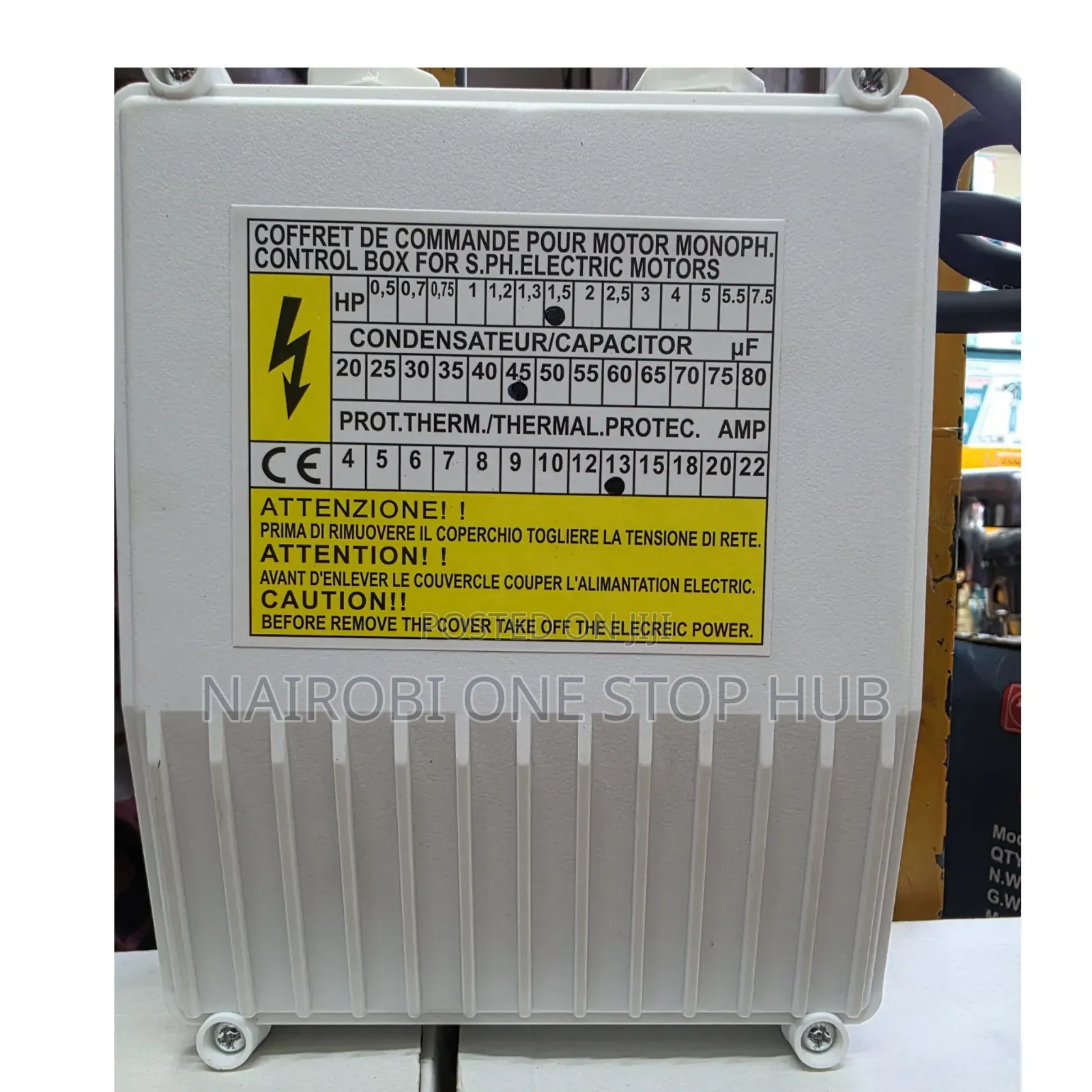 Pump Control Box