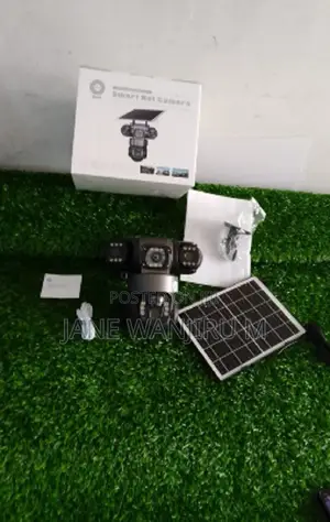 VTS-29 Triple Lens Solar CCTV Camera