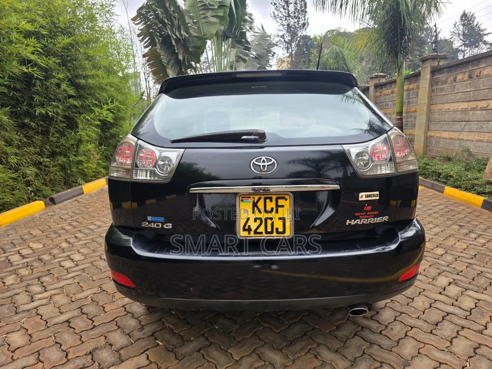 Toyota Harrier 2008 Black