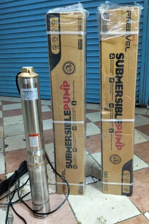 Deep Well Freevel Submersible Water Pump 1 HP 85M Head 1 Yr Warranty