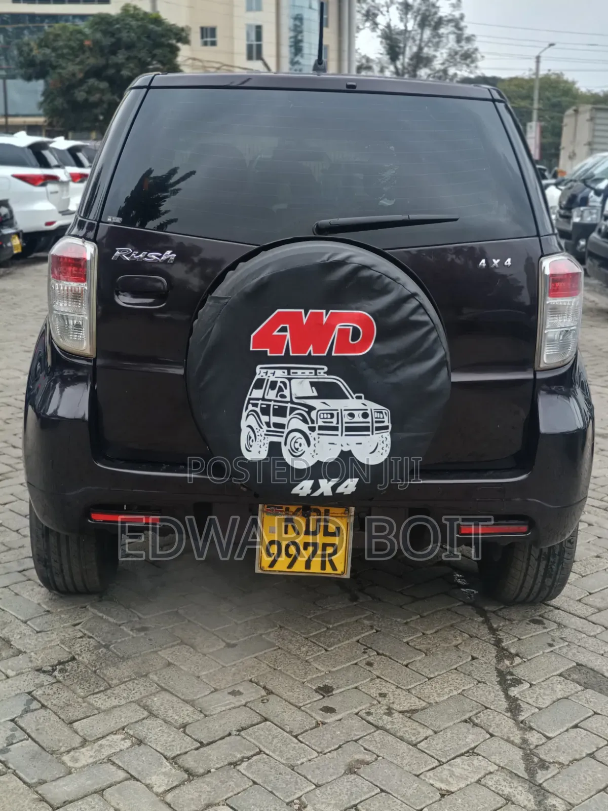 Toyota Rush 2015 Maroon