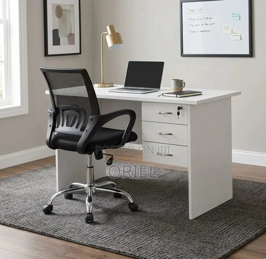 Office Study Desk : 1 Metre Study Desk