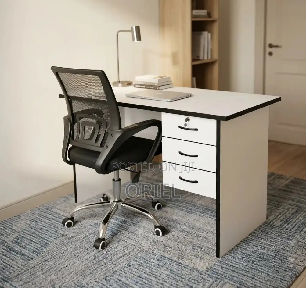 Office Study Desk : 1 Metre Study Desk