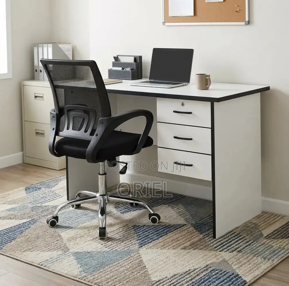 Office Study Desk : 1 Metre Study Desk