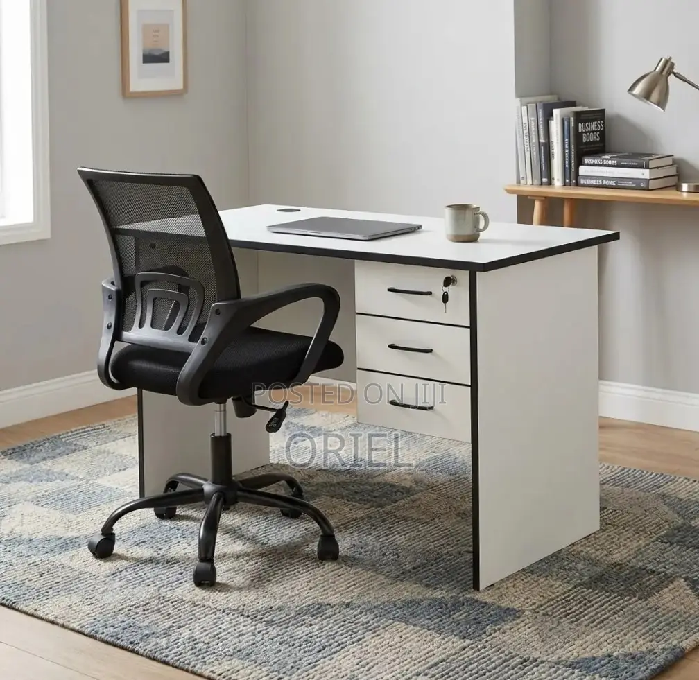 Office Study Desk : 1 Metre Study Desk