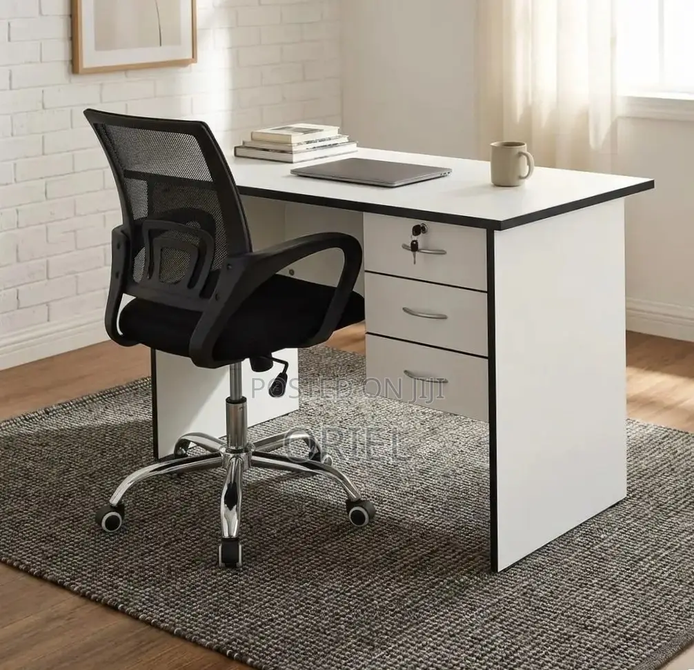 Office Study Desk : 1 Metre Study Desk