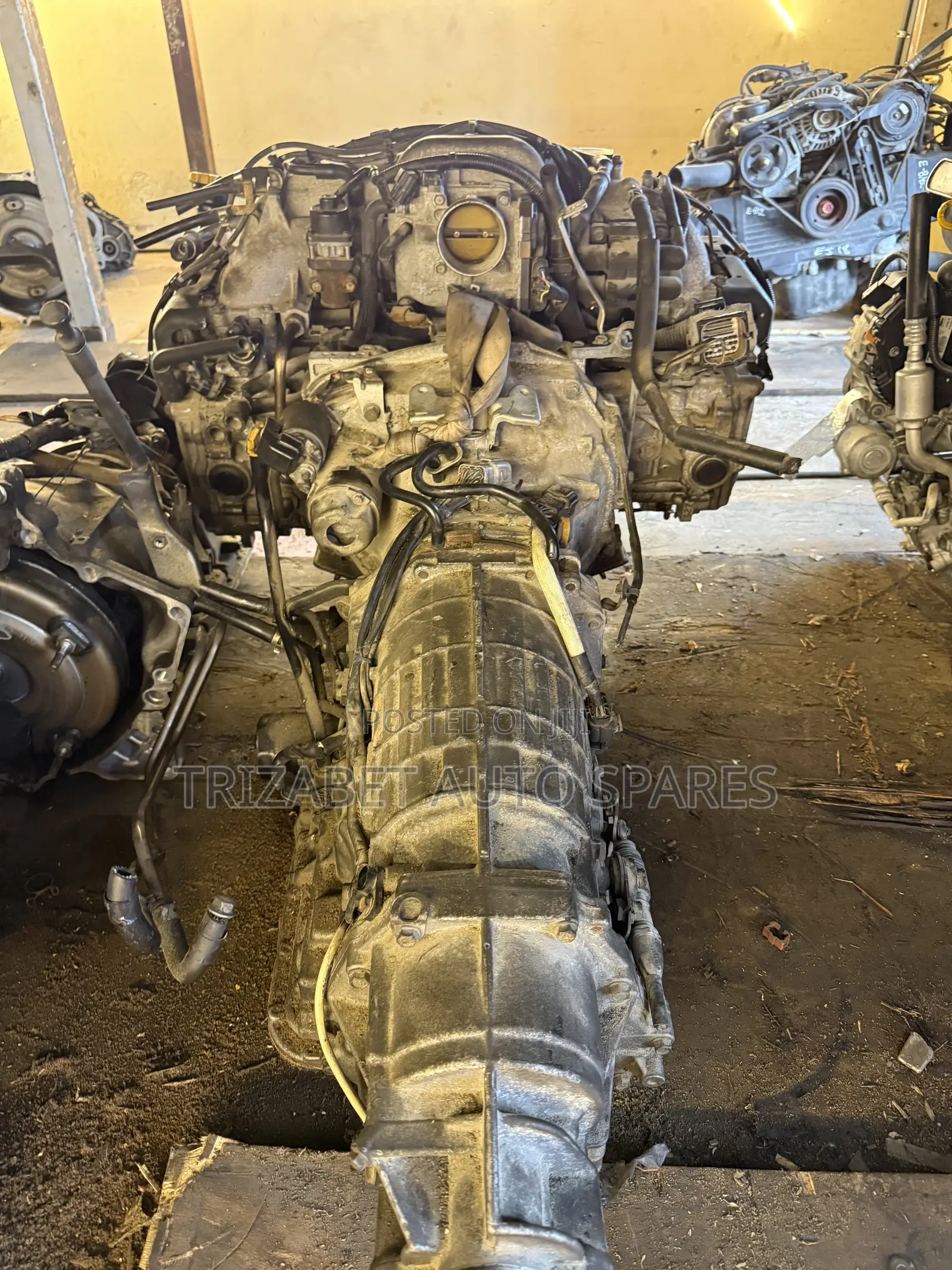 Ej25 Complete Engine With Gearbox