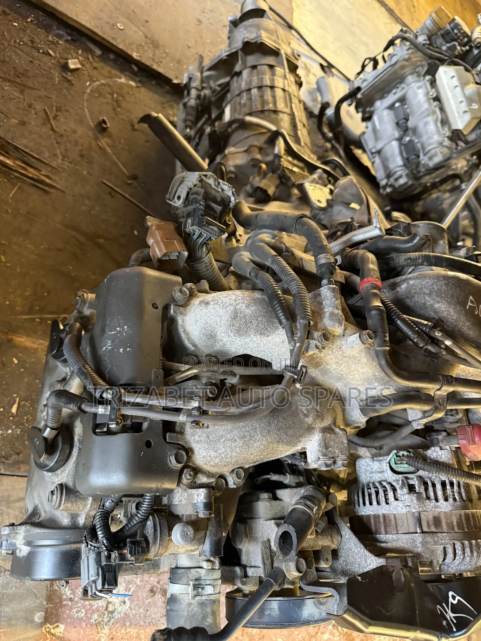 Ej25 Complete Engine With Gearbox