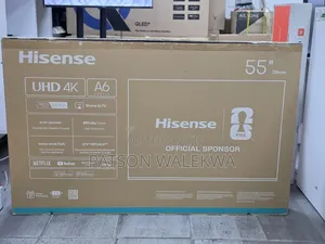 Hisense 55A6Q 55 Inch Smart UHD Frameless TV – VIDAA Smart