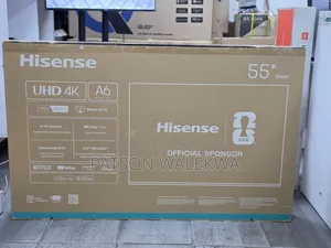 Hisense 55A6Q 55 Inch Smart UHD Frameless TV – VIDAA Smart