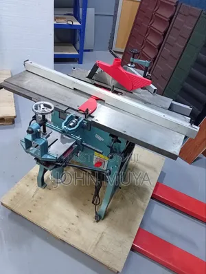 Multipurpose Workshop Unit Combined Sawing/Planing/Jointing Features.
