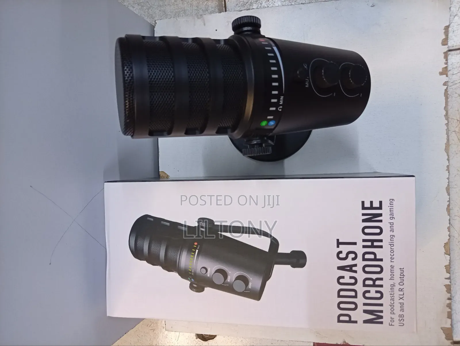 Podcast Microphone With (XLR), USB C Port
