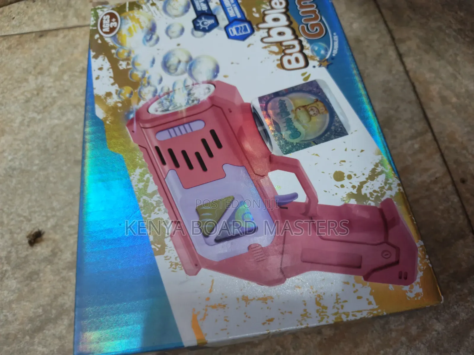 3 Year Old Kids Bubble Gun