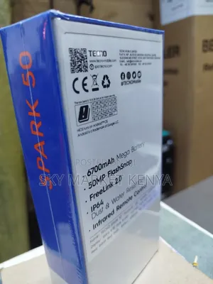 New Tecno Spark 50 128 GB Black
