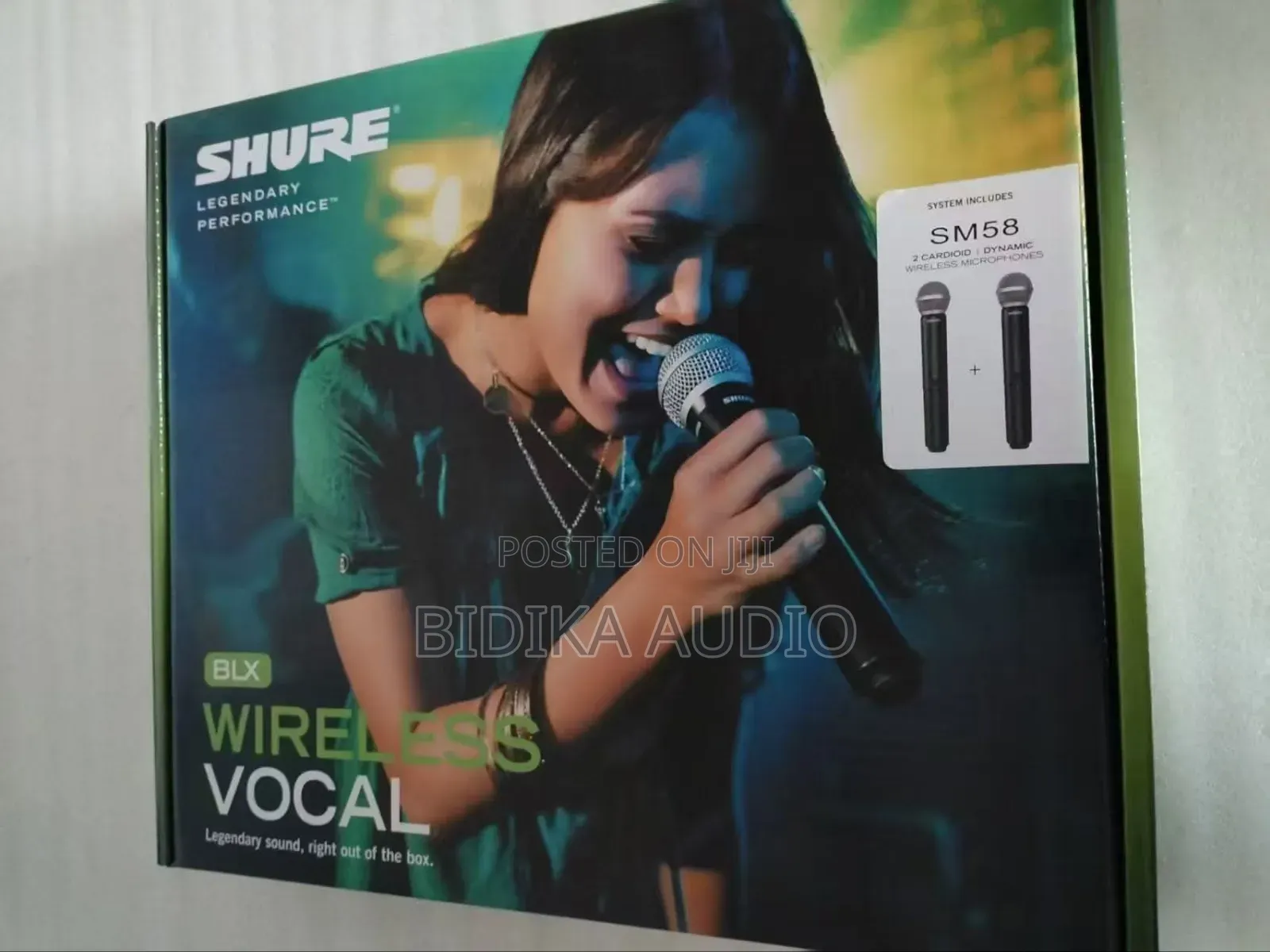 Shure BLX Dual Wireless Vocal System With 2 SM58 Handheld Microphones