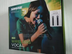 Shure BLX Dual Wireless Vocal System With 2 SM58 Handheld Microphones