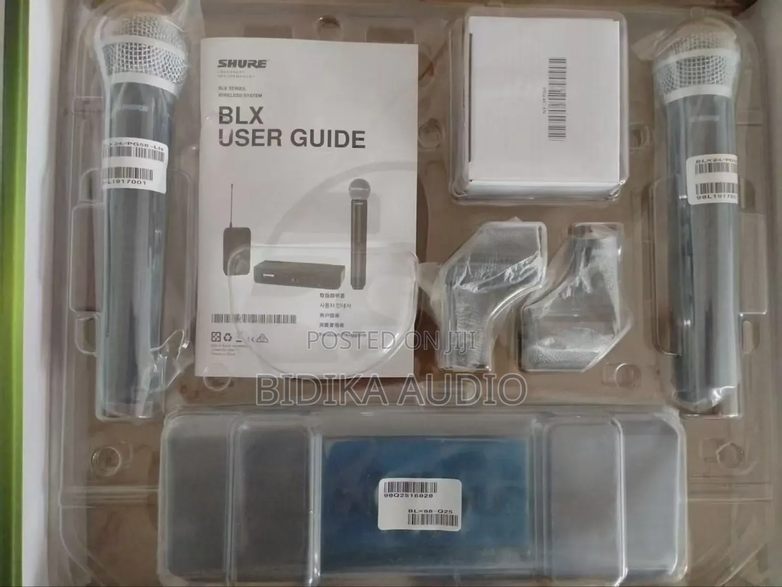 Shure BLX Dual Wireless Vocal System With 2 SM58 Handheld Microphones