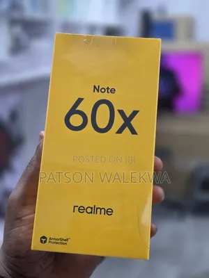 New Realme Note 60x 64 GB Black