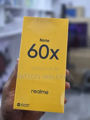 New Realme Note 60x 64 GB Black