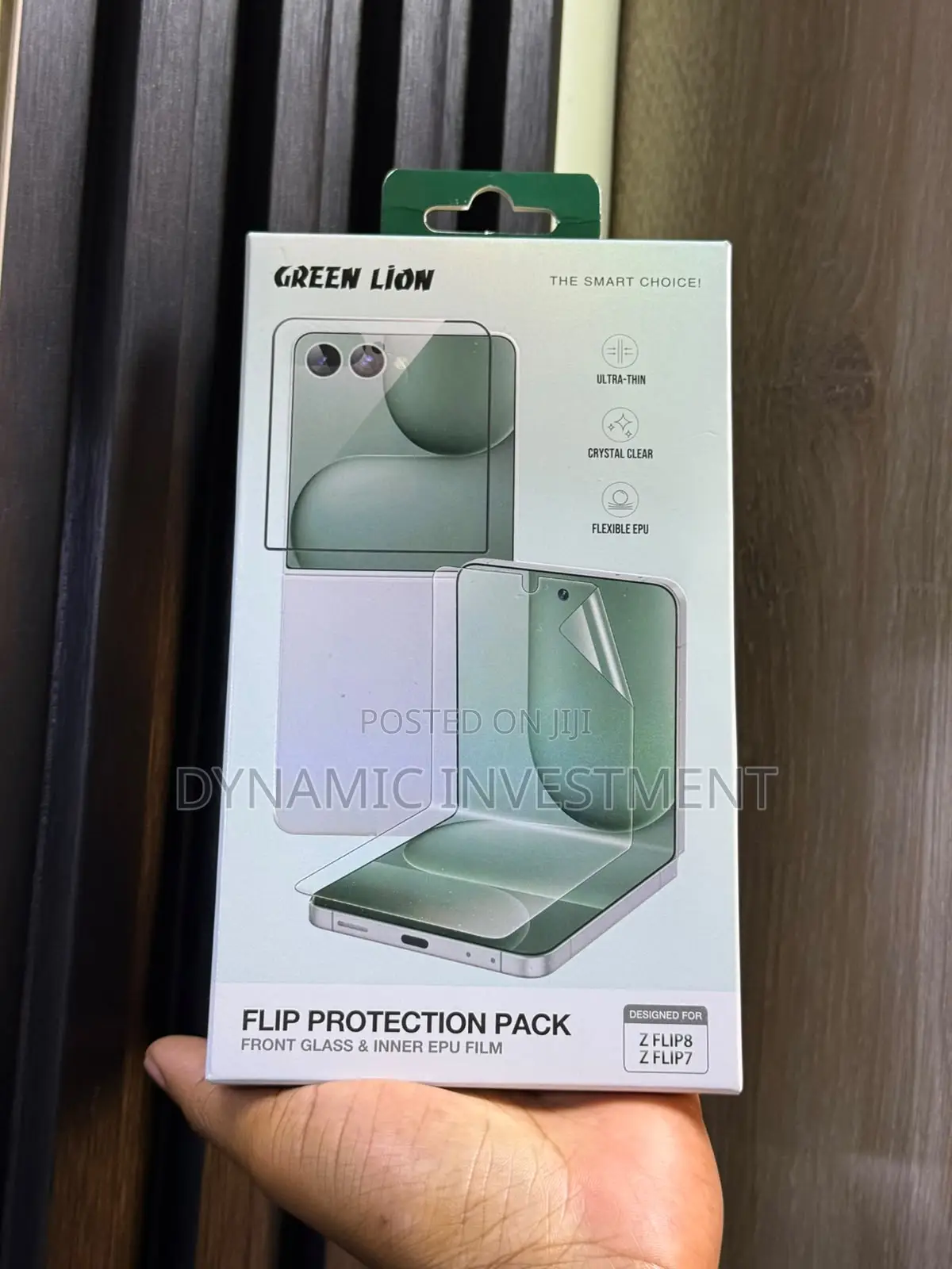 Green Lion Protective Screen Protector Z Flip 8 Both Front and Inner