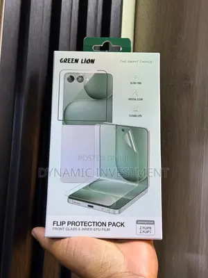 Green Lion Protective Screen Protector Z Flip 8 Both Front and Inner