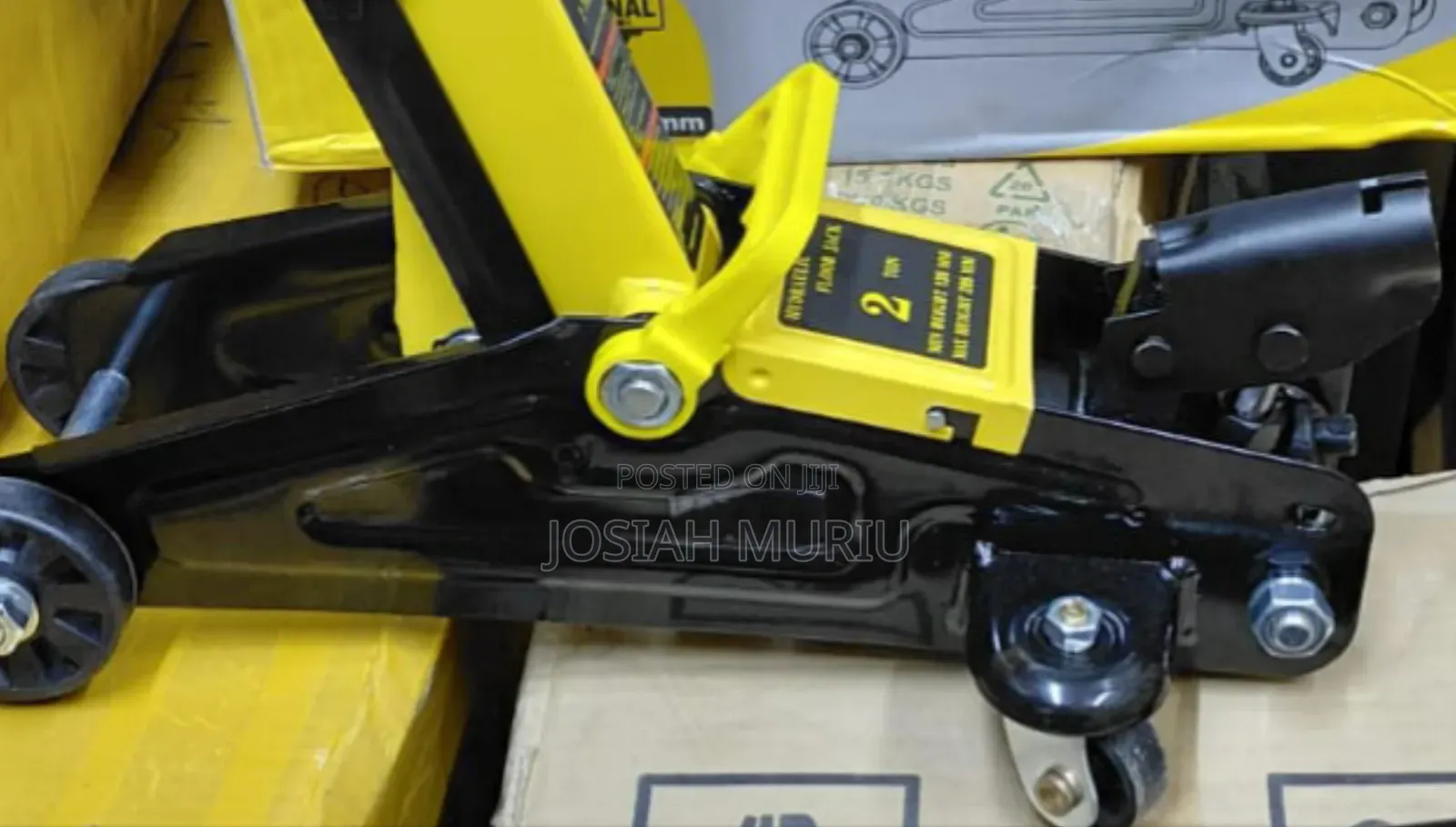 2 Ton Heavy Duty Hydraulic Jack.