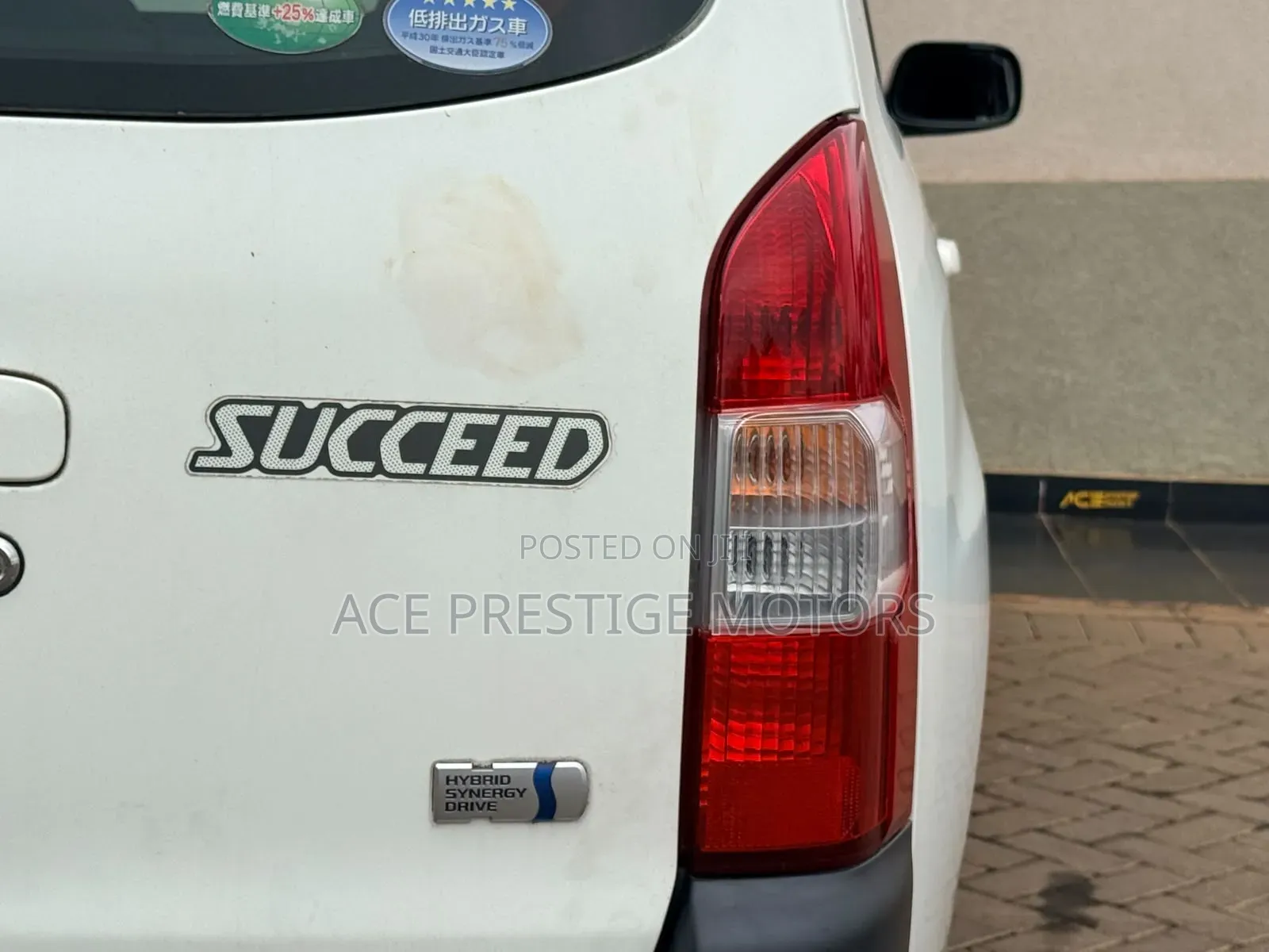 Toyota Succeed 2019 White