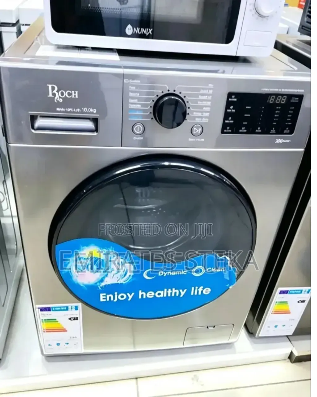 Roch 10kgs Wash and Spin Front Load Washing