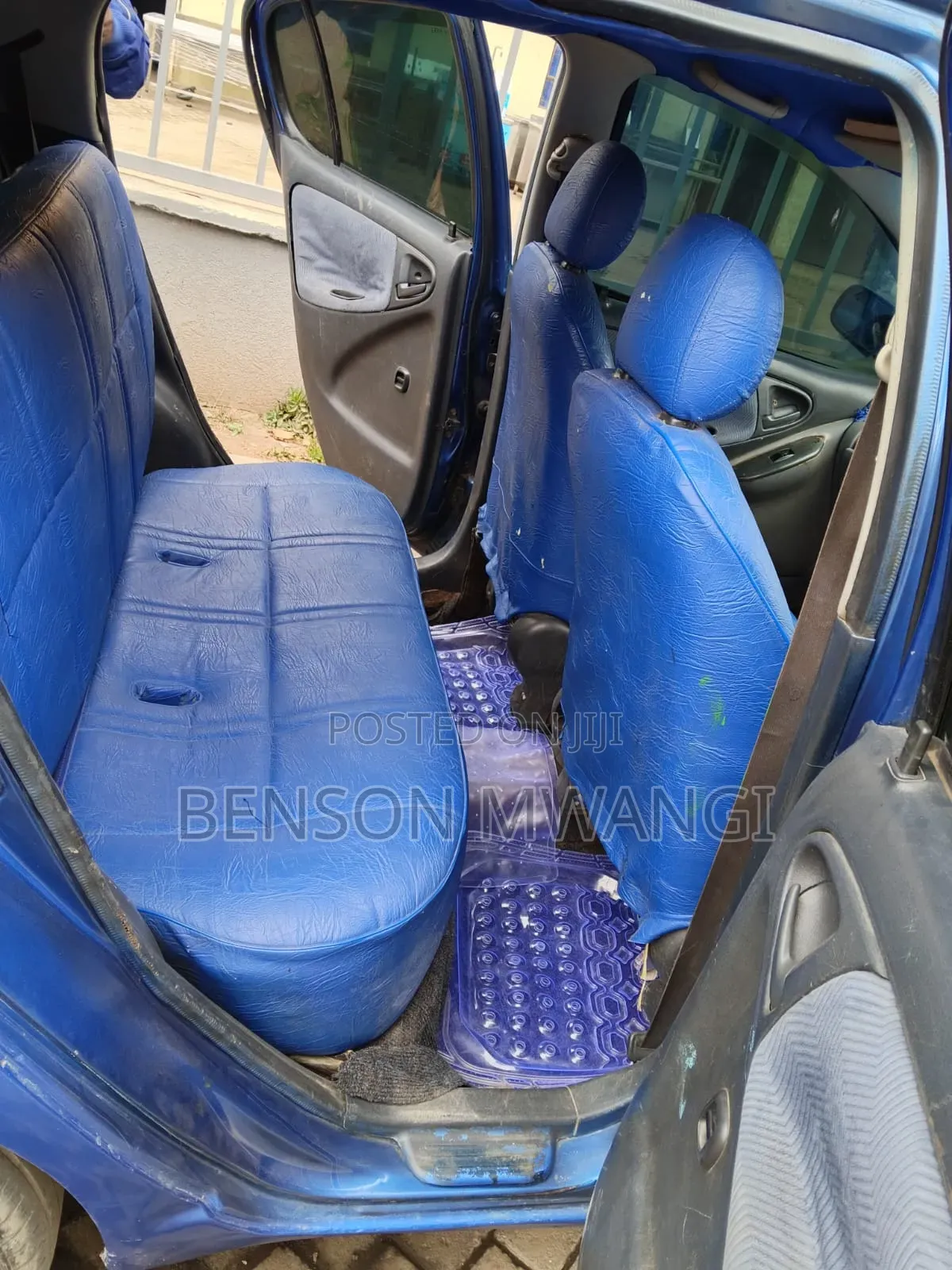 Toyota Vitz 2002 Blue