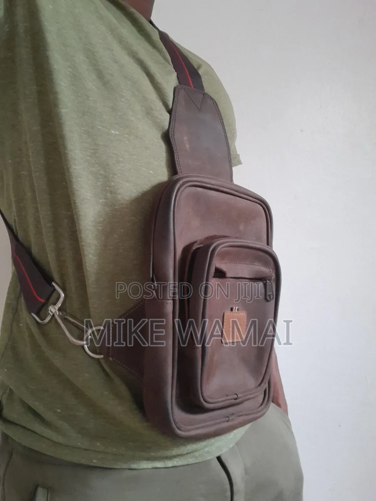 Class, Style and Security Put Together in This Cow Hide Chest Bag
